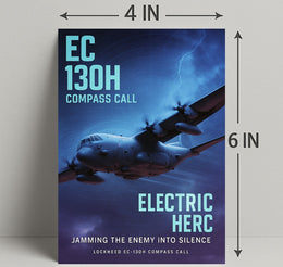 Lockheed EC-130H Compass Call Poster PosterGoat