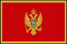 Montenegro Flag Poster