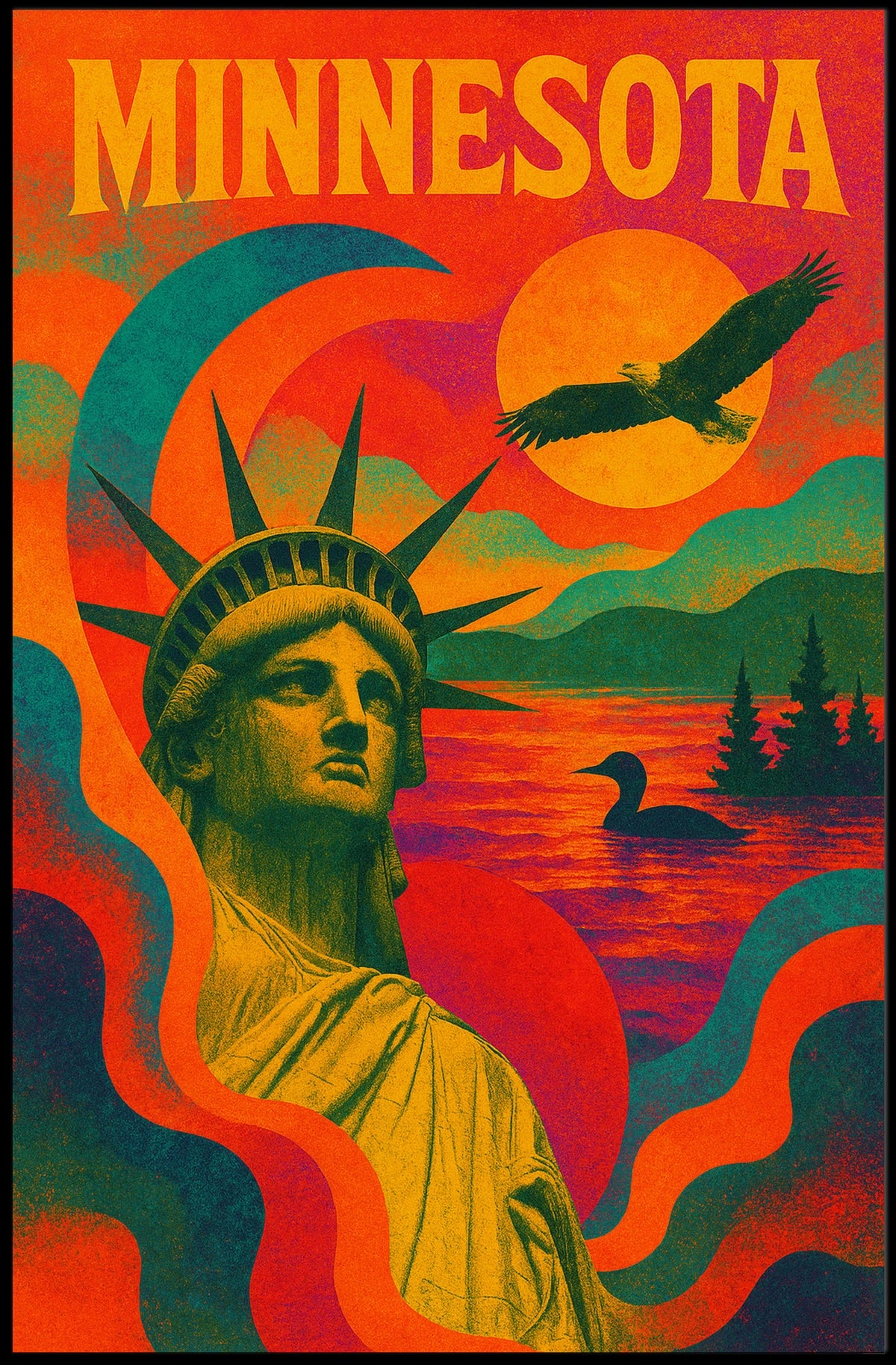 Minnesota Dreamscape Poster