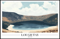 Lough Tay Ireland Travel Poster