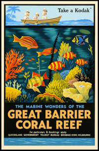 Marine Wonders of the Great Barrier Reef Poster PosterGoat
