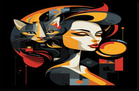 Abstract Harmony Abstract Poster