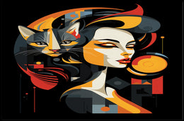 Abstract Harmony Abstract Poster