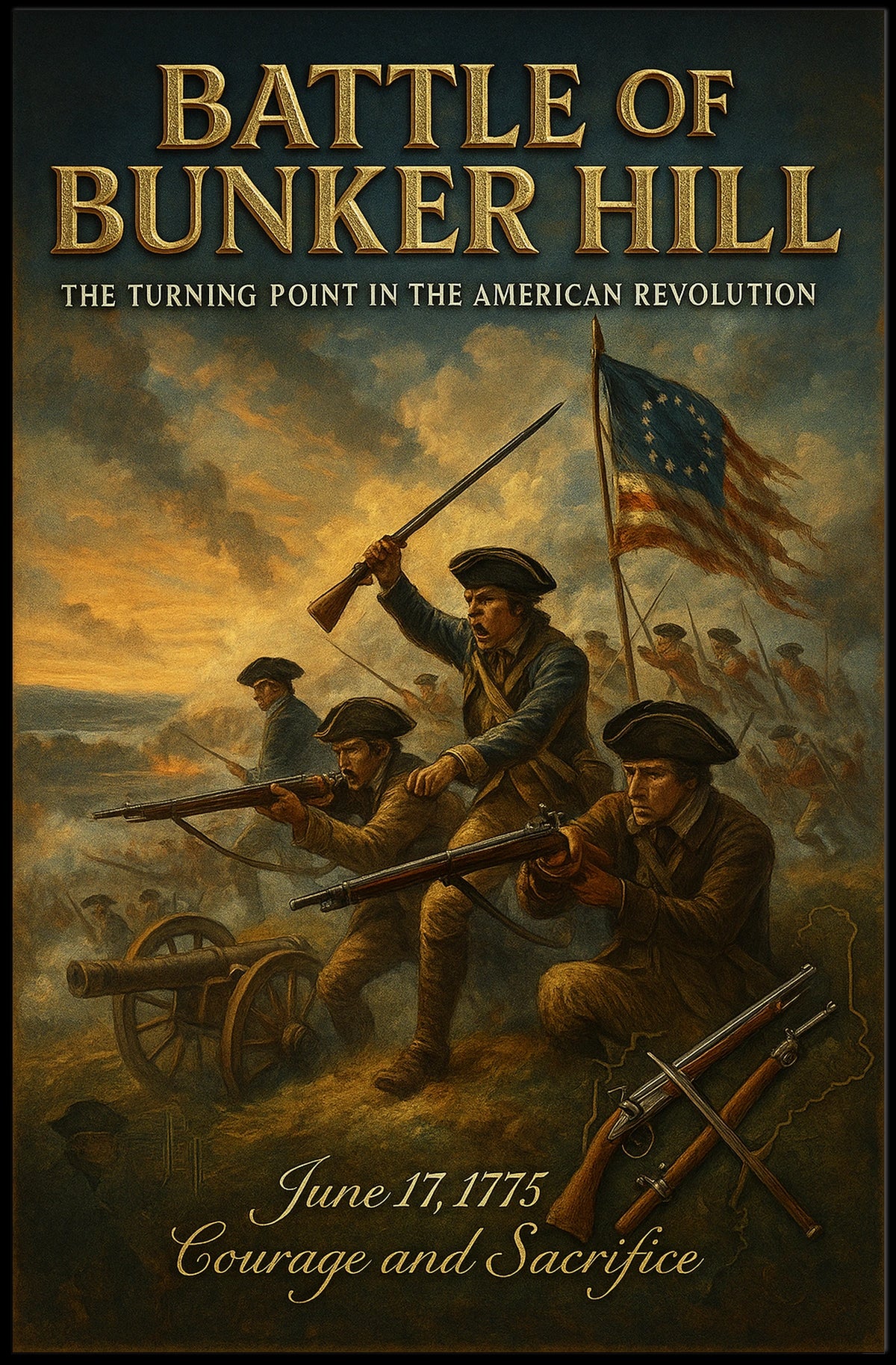 Battle Of Bunker Hill Poster
