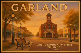 Garland Community Legacy Travel Poster