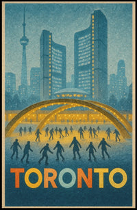 Toronto Skyline Poster