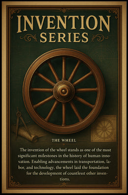 Wheel Invention – Educational or Infographic Poster