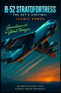 B-52 Stratofortress The Skys Sentinel Poster