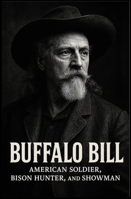 Buffalo Bill Vintage Sepia Portrait Art Heritage Poster