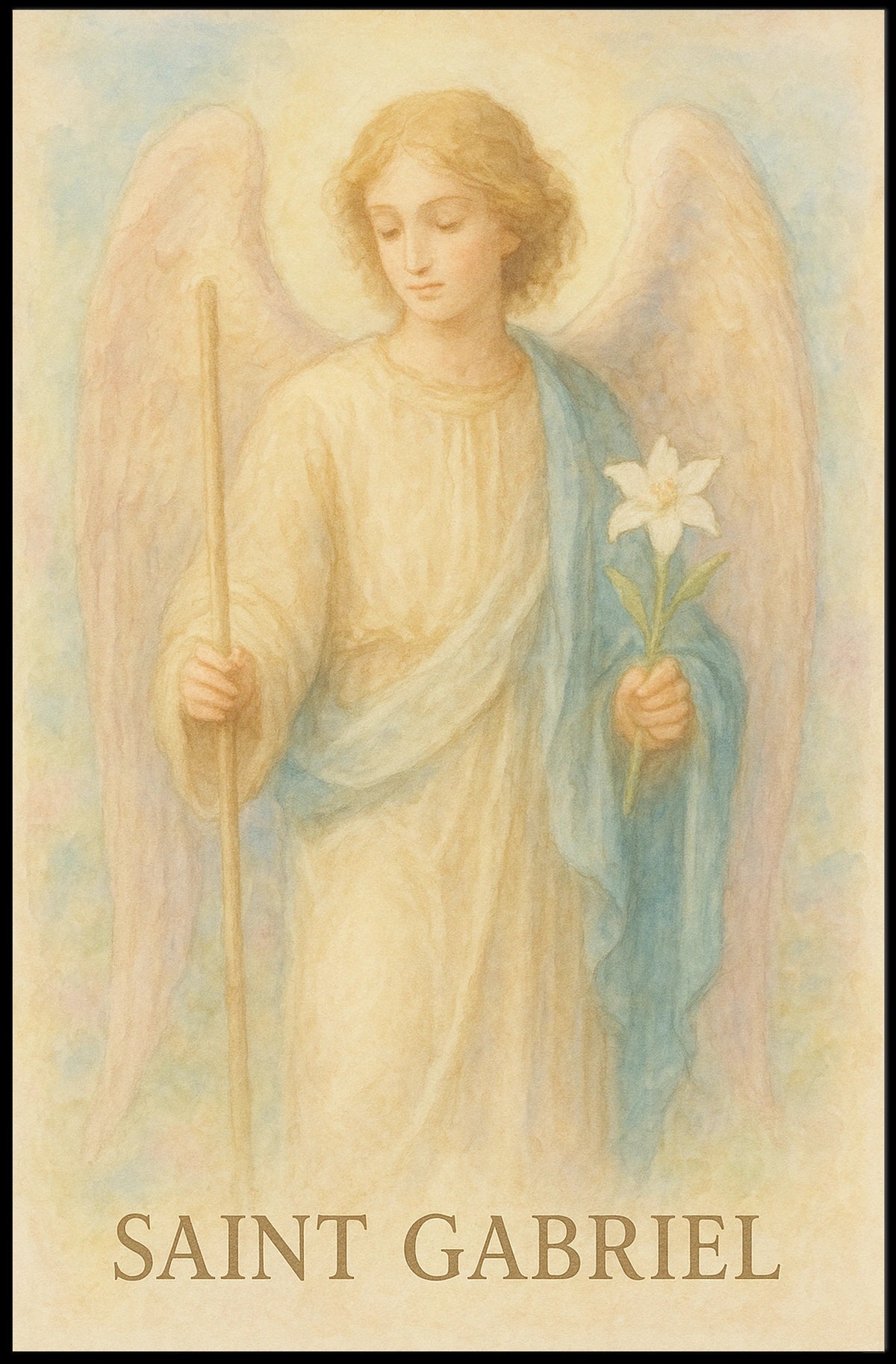 Saint Gabriel Poster