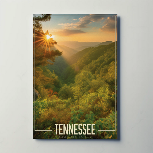 Tennessee Travel Poster