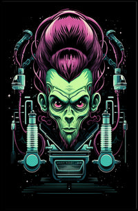 Alien Experimentation Poster