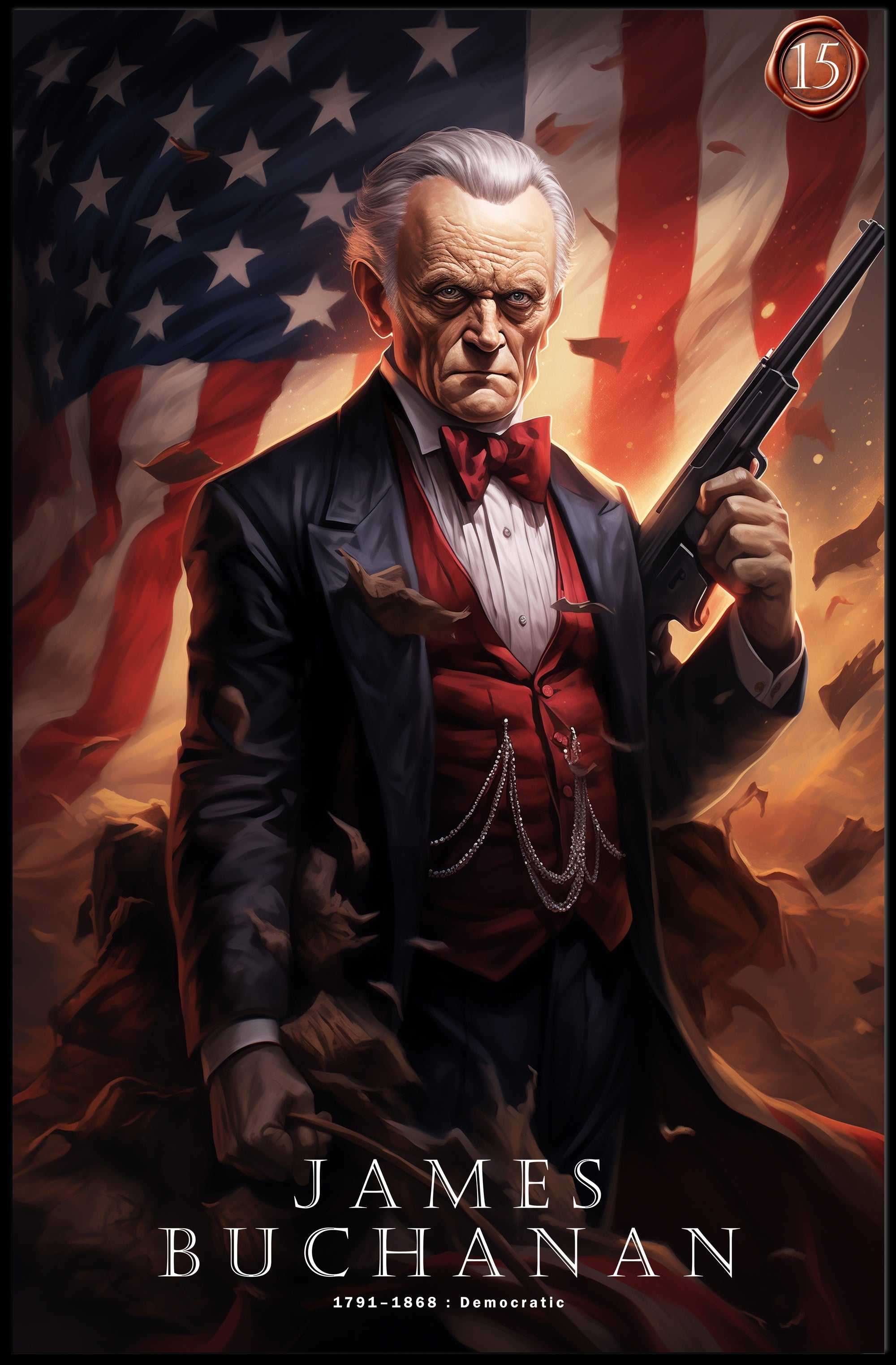James Buchanan Poster