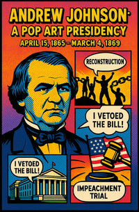 Andrew Johnson 17th President Poster