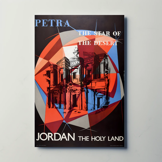 Petra Travel Poster