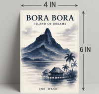 Bora Bora Island of Dreams Poster PosterGoat
