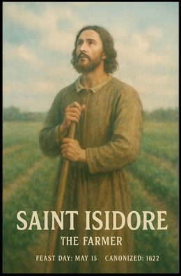 Saint Isidore The Farmer Poster