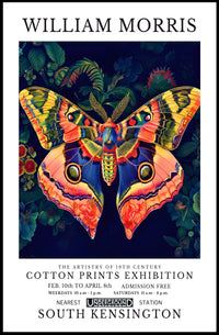 19th-Century Cotton Prints Exhibition: Artistic Poster