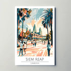 Siem Reap Adventure Travel Poster