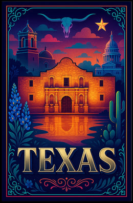 Texas Heritage Poster
