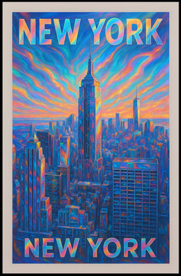 New York Skyline Poster