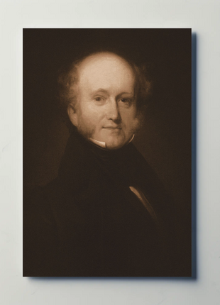 Martin Van Buren 8th President Sepia Photo