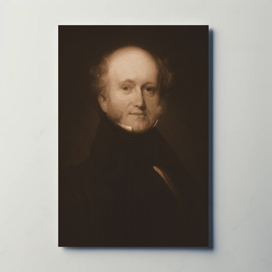 Martin Van Buren 8th President Sepia Photo