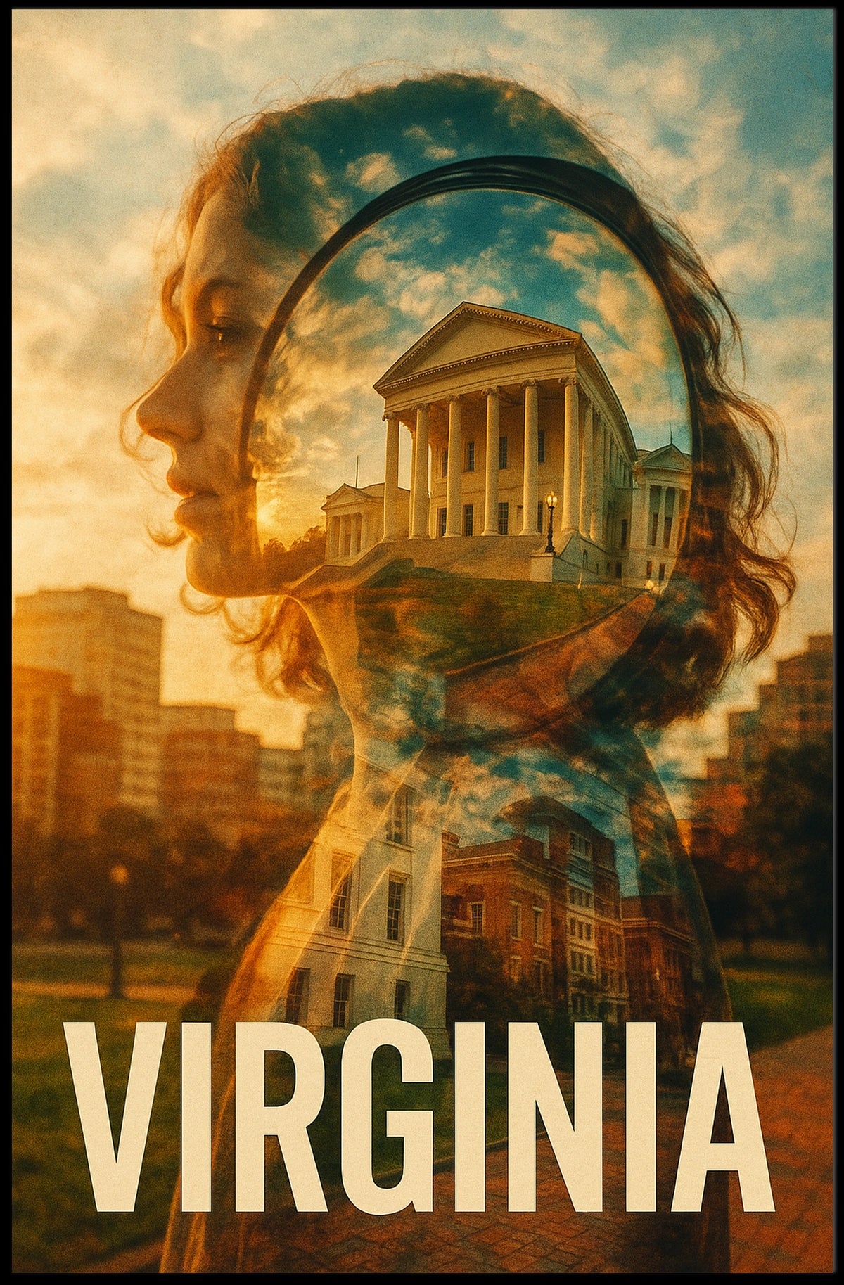 Virginia Reflections Poster
