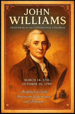 John Williams Statesman of the Continental Congress Poster PosterGoat