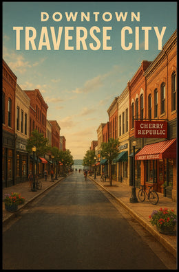 Downtown Traverse City Poster