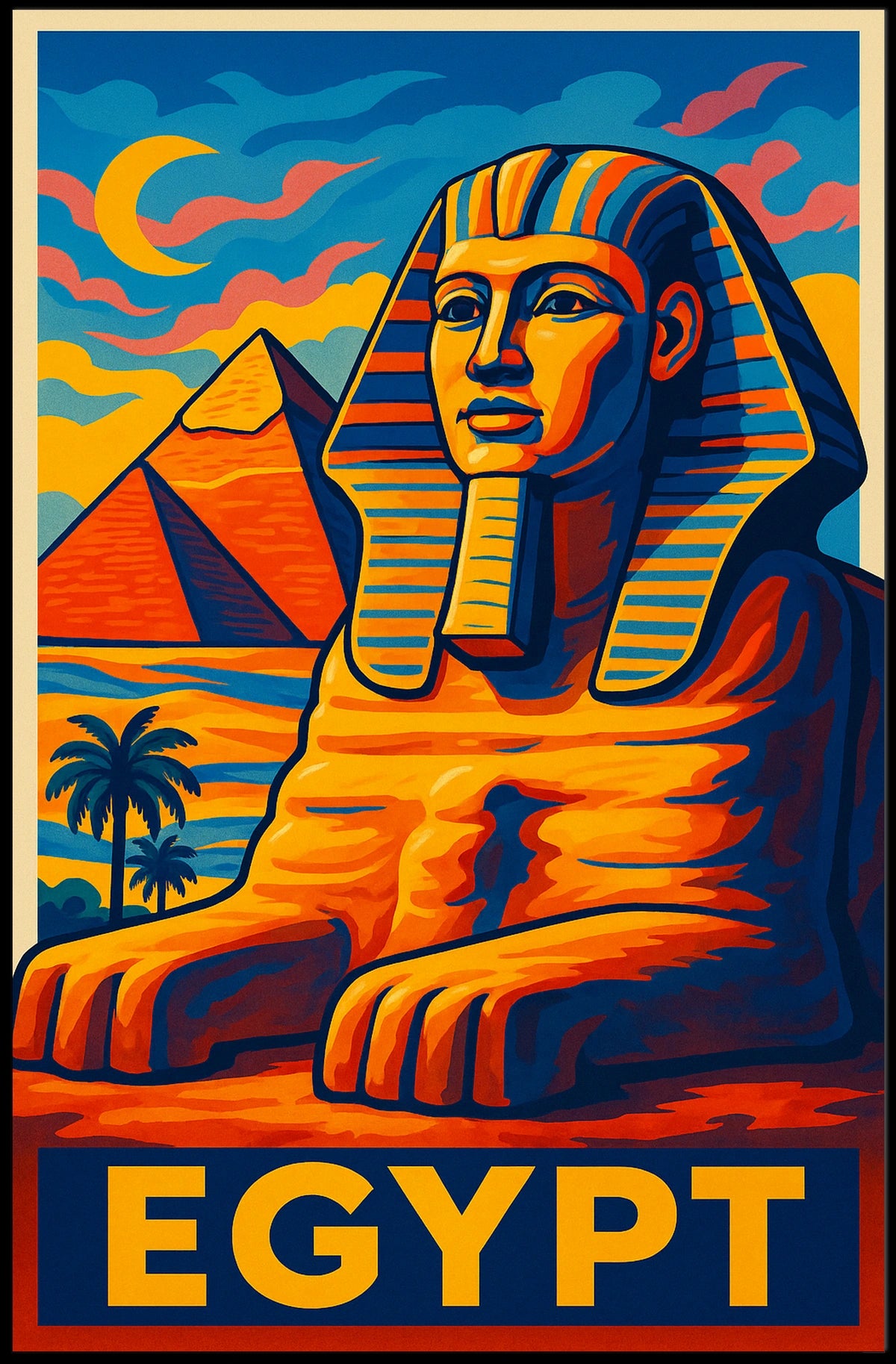 Egypt Travel Poster