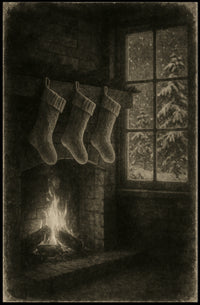 Cozy Winter Hearth Poster