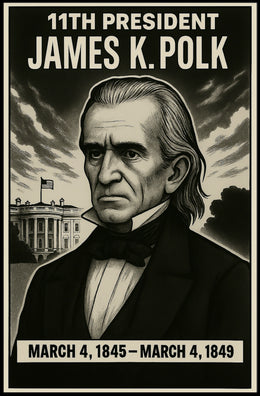 James K. Polk 11Th President Poster