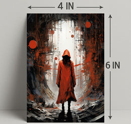 The Enigmatic Figure Poster