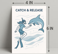 Catch & Release Poster PosterGoat
