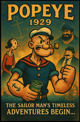 Popeye 1929 Art Poster POP-168