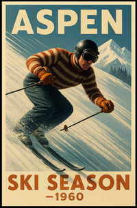 Aspen Ski Season 1960 Poster