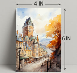 Autumn In A Historic City Poster