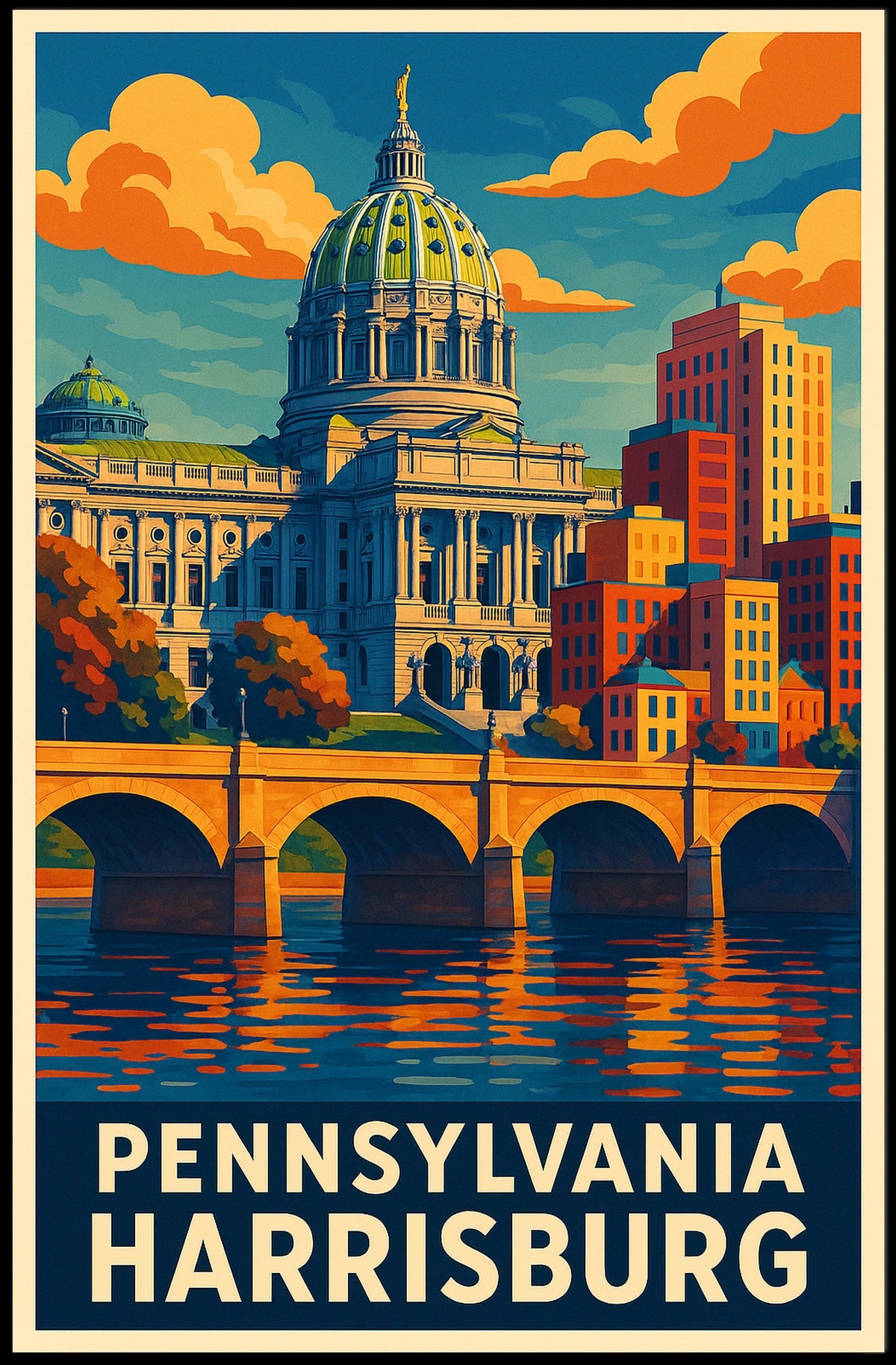 Harrisburg, Pennsylvania Poster