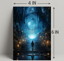 Journey To The Cosmic Abyss Poster