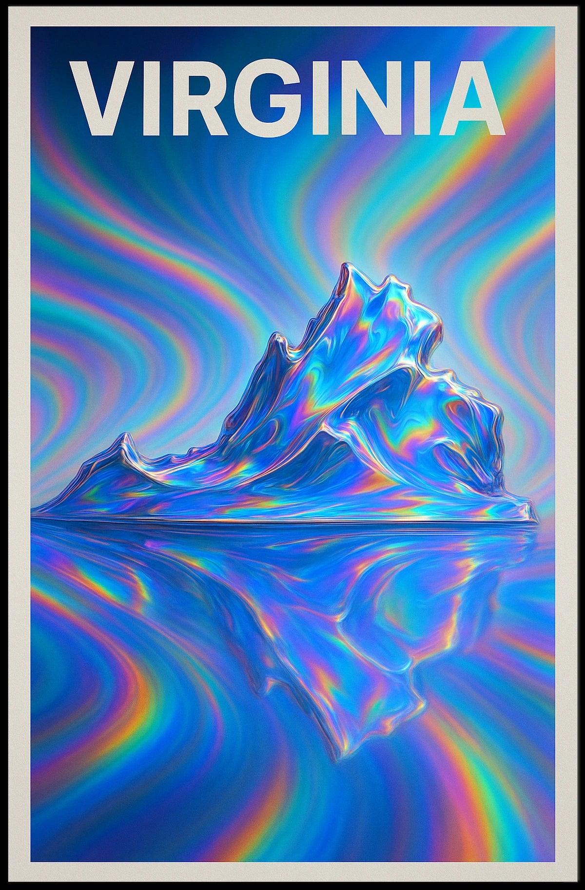 Virginia Vibrant Reflections Poster