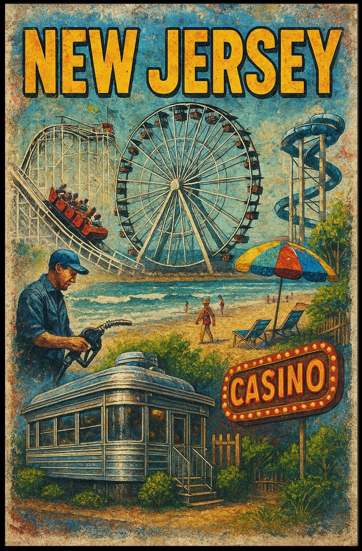 New Jersey Adventure Poster
