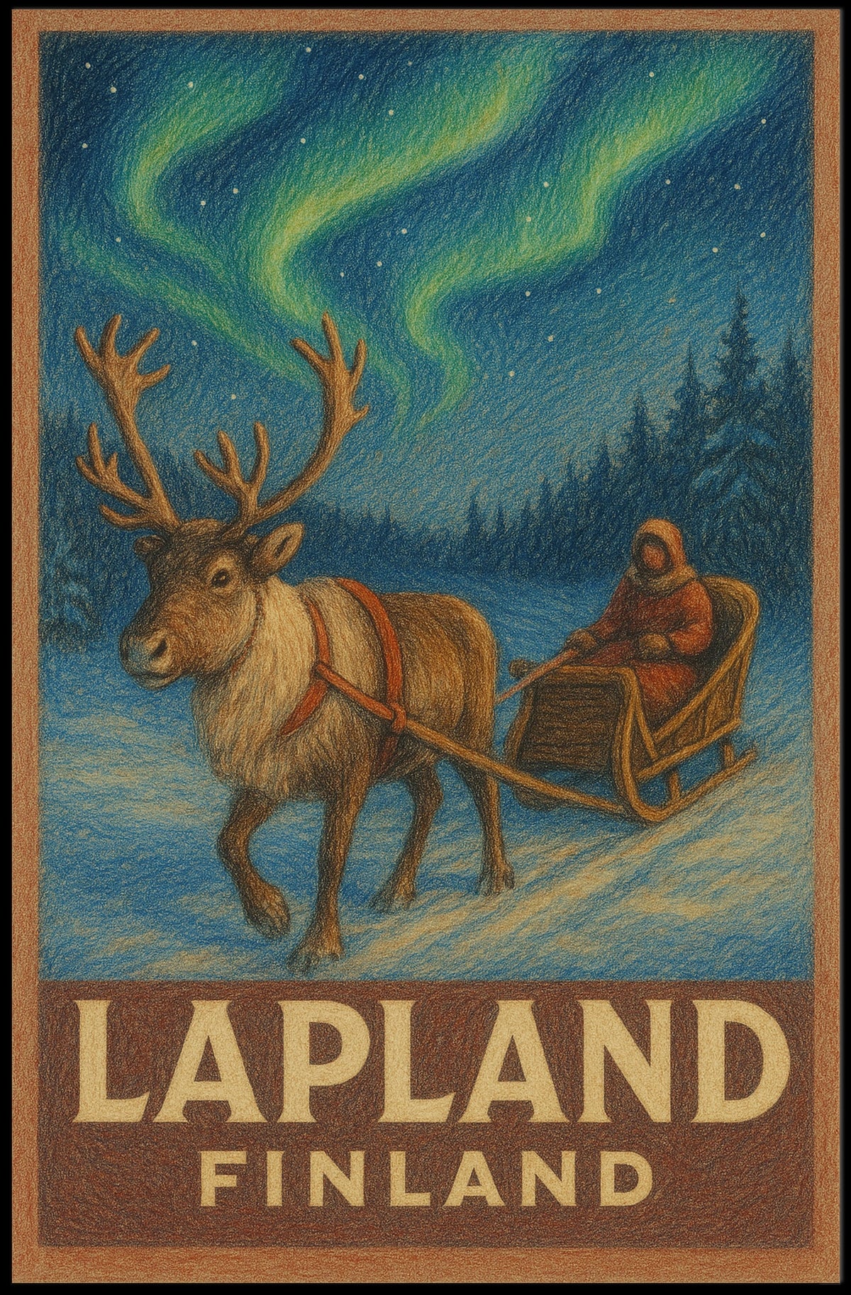 Lapland Adventure Poster