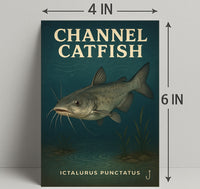 Channel Catfish Poster PosterGoat