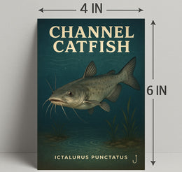 Channel Catfish Poster PosterGoat