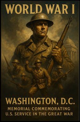 World War I Memorial Poster