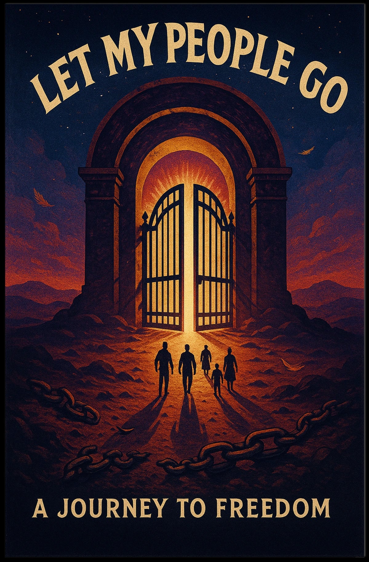 Let My People Go A Journey to Freedom Poster