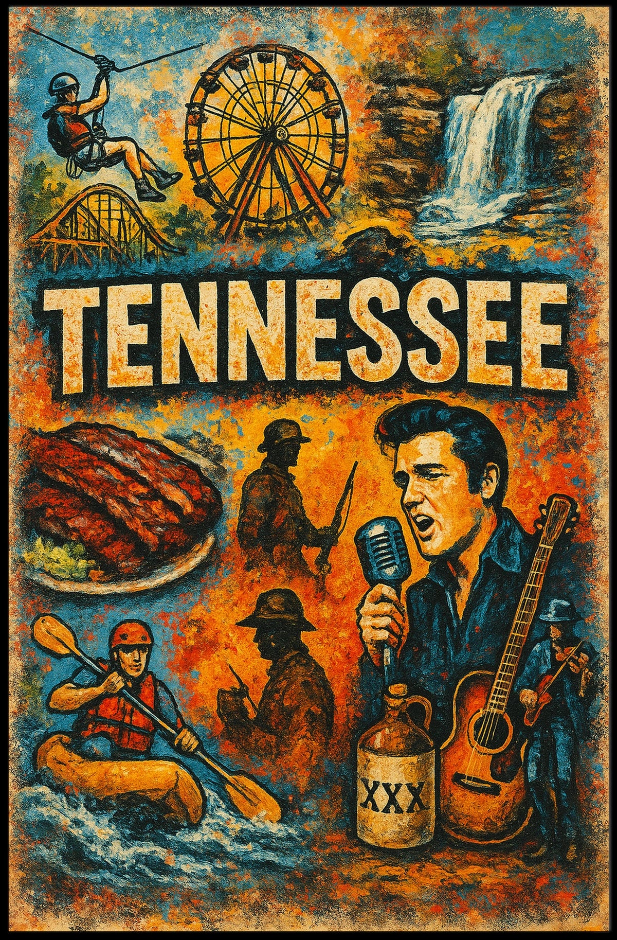 Discover Tennessee Poster