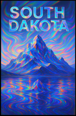 South Dakota Vibrant Landscapes Poster
