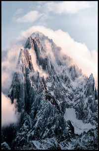 Majestic Mountain Peaks Poster